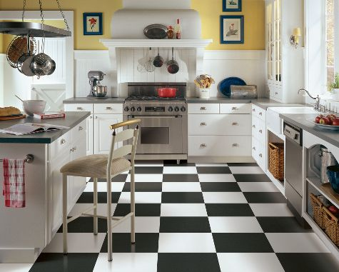 Pisos de vinilo Pisos para cocinas y baños