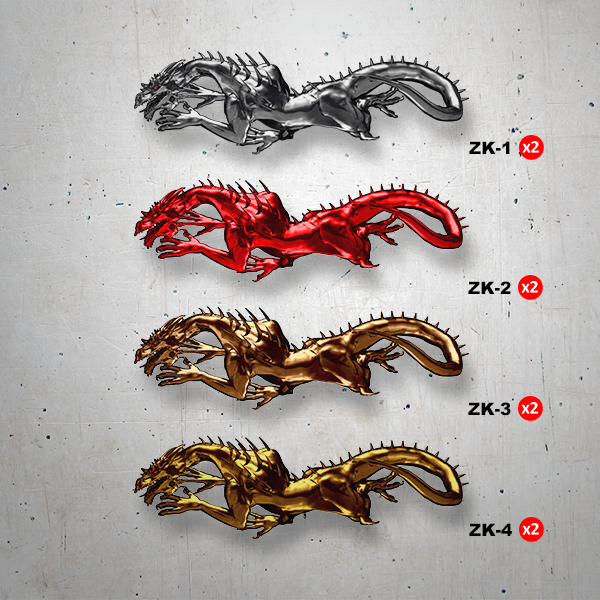 Pegatinas: Dragón Púas