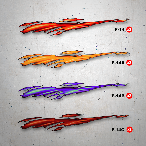 Pegatinas: Fuego solar
