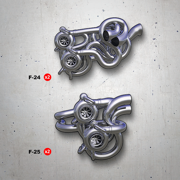 Pegatinas: Turbina alfa
