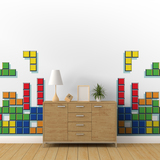 Vinilos Decorativos: Piezas de Tetris 4