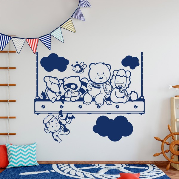 Vinilos Decorativos: Almuerzo de animales