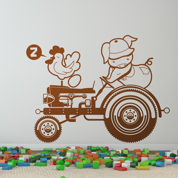 Vinilos Infantiles: 25º Tractor