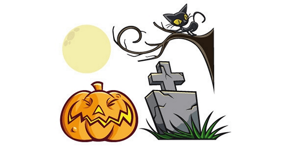 Vinilos Decorativos: KIT halloween color