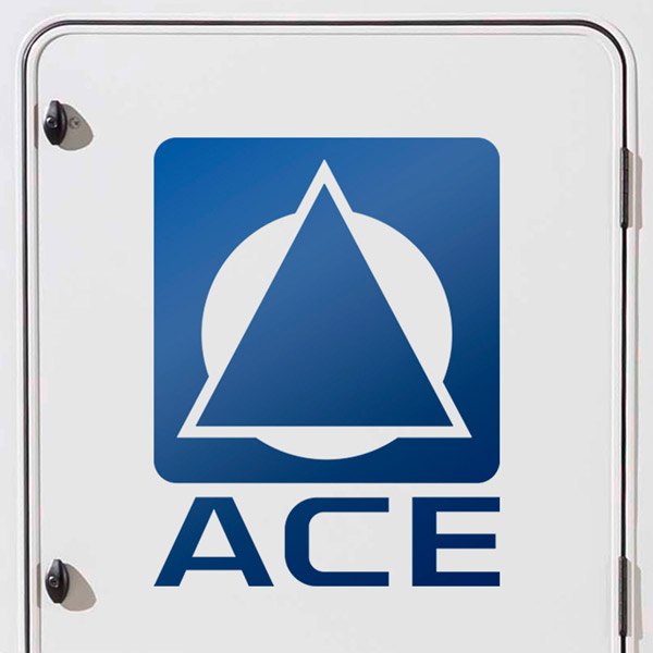 Vinilos autocaravanas: Logo Ace