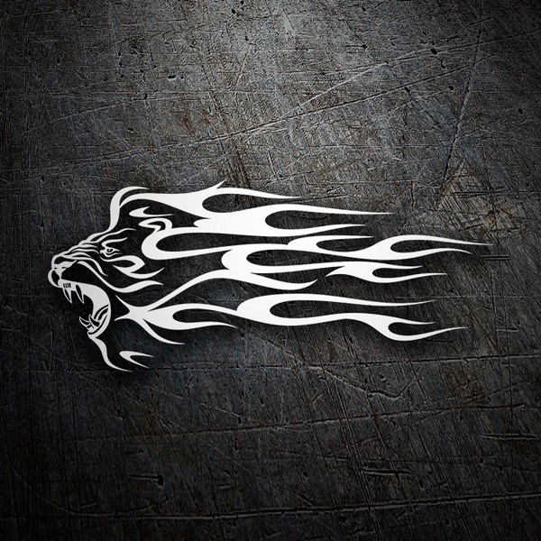 Pegatinas: Animal Flames 36