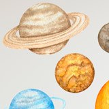 Vinilos Infantiles: Planetas del Sistema Solar 6