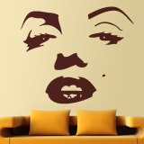 Vinilos Decorativos: Cara de Marilyn Monroe 4