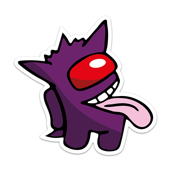 Vinilos Infantiles: Among Us Gengar