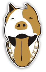 Pegatinas: American Pitbull Terrier