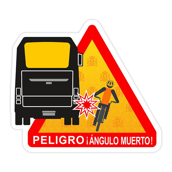 Pegatinas: Señal Vehículo Transporte Viajeros M2 y M3