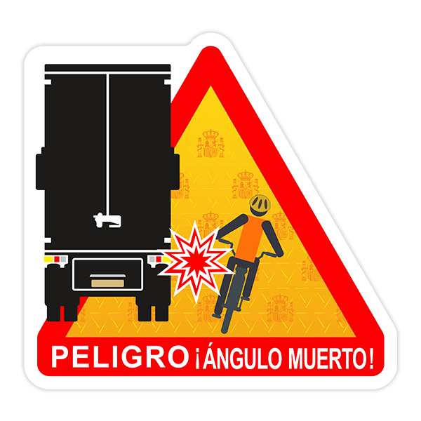 Pegatinas: Señal Transporte de Mercancias Remolques y tráiler