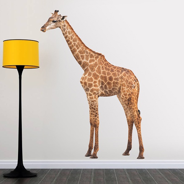 Vinilos Decorativos: Jirafa de perfil