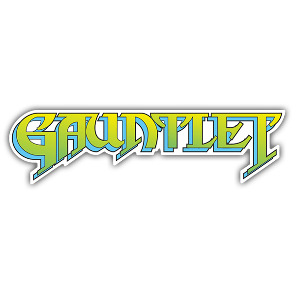 Pegatinas: Gauntlet Logo