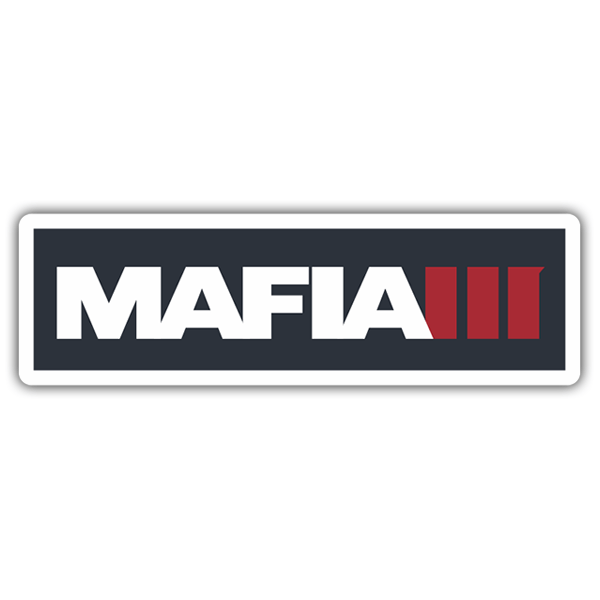 Pegatinas: Mafia III Logo