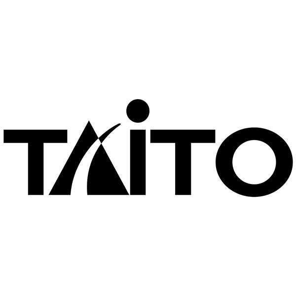 Pegatinas: Taito Corporation Logo