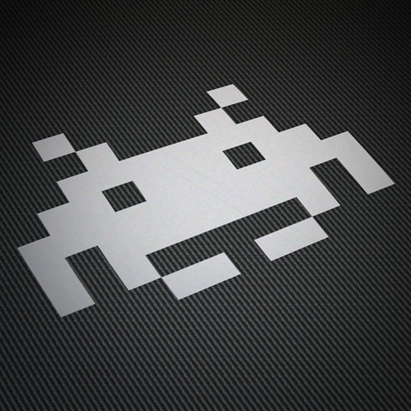 Pegatinas: Alien Space Invaders