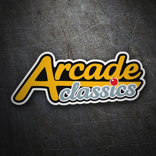 Pegatinas: Arcade Classics