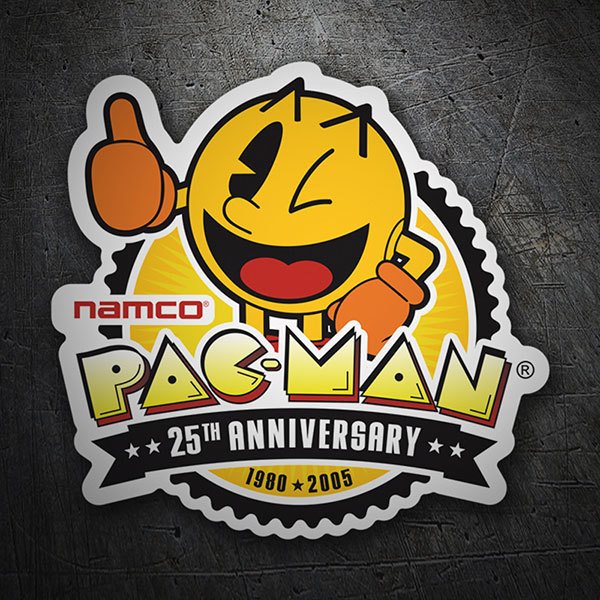 Pegatinas: Pac-Man 25 Aniversario