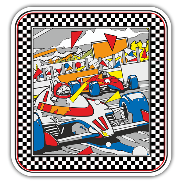 Pegatinas: Pole Position Winner