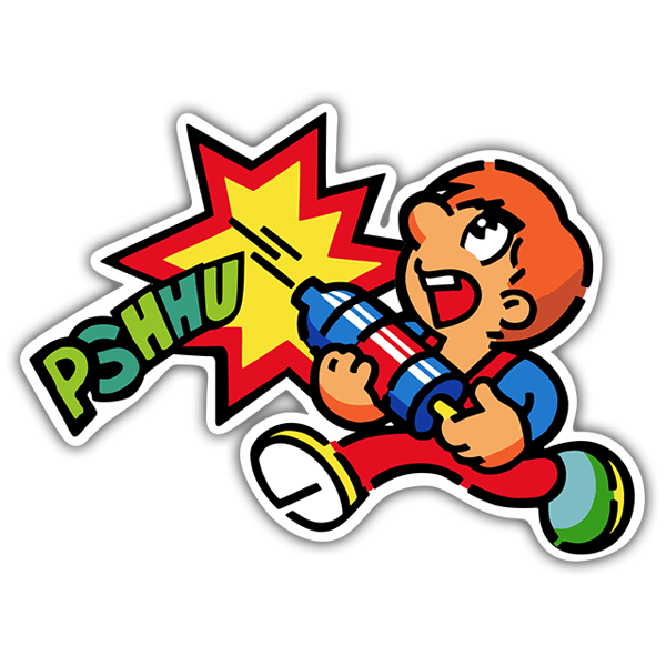 Pegatinas: Stanley - Donkey Kong 3