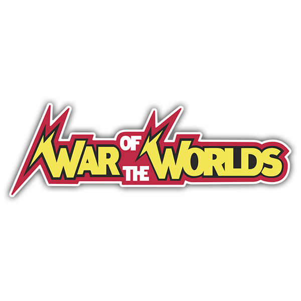 Pegatinas: War Of The Worlds Logo