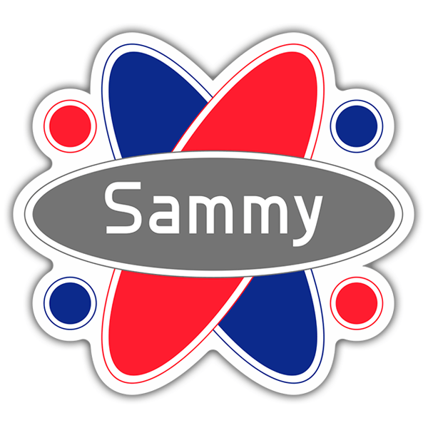 Pegatinas: Pegatina American Sammy Corporation