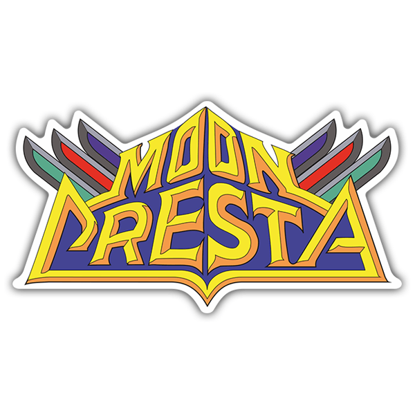 Pegatinas: Moon Cresta