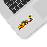 Pegatinas: Street Fighter II Logo Sombra 3