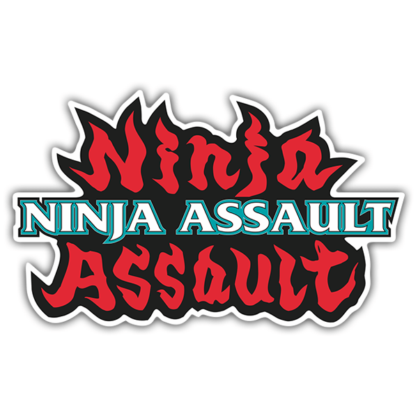 Pegatinas: Ninja Assault