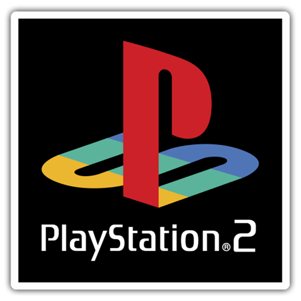 Pegatinas: Play Station 2 Sello