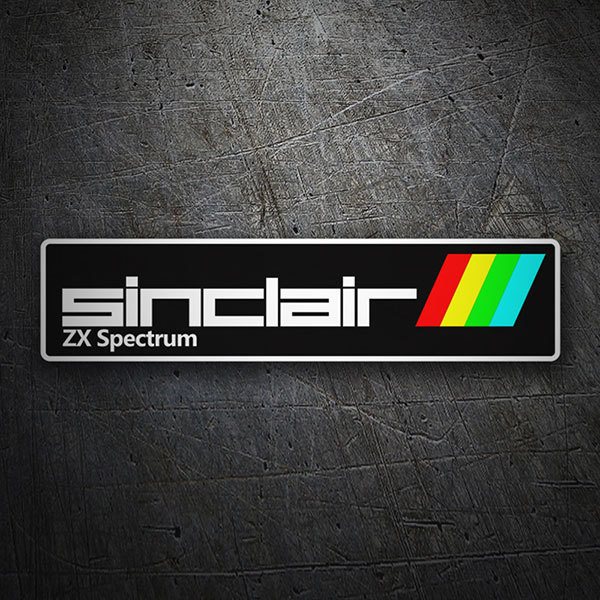 Pegatinas: Sinclair ZX Spectrum