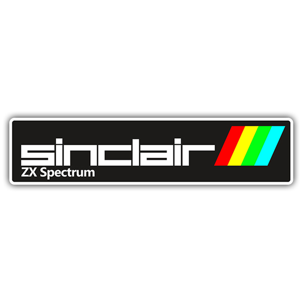 Pegatinas: Sinclair ZX Spectrum