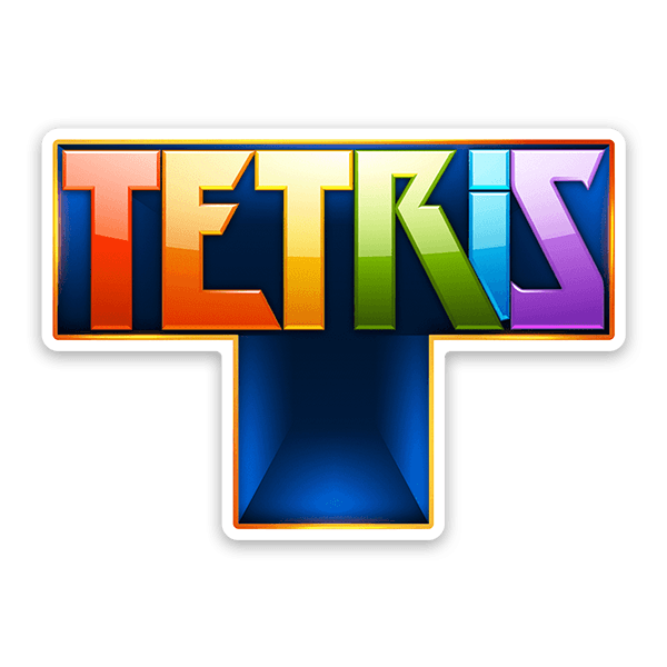 Pegatinas: Tetris Emblema