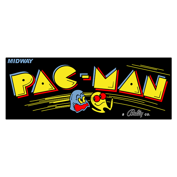 Pegatinas: Pac-Man Midway