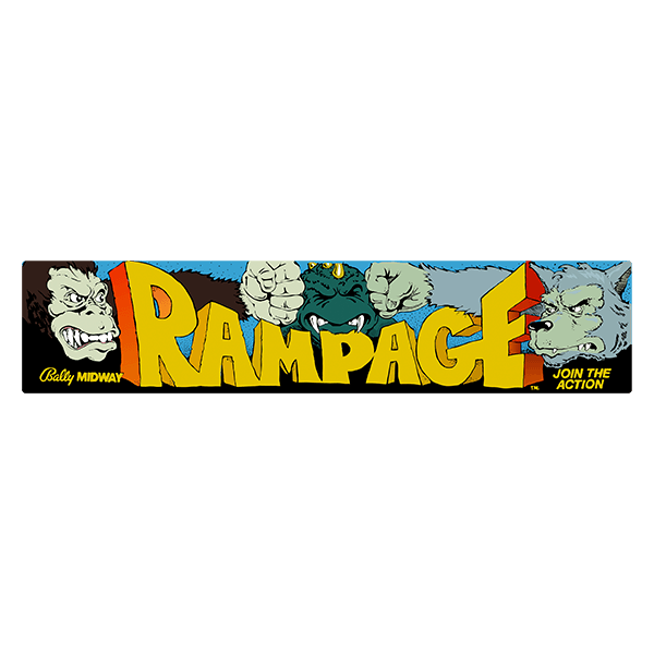 Pegatinas: Rampage