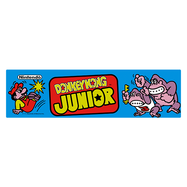 Pegatinas: Donkey Kong Junior