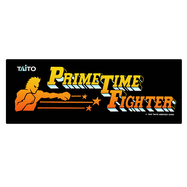 Pegatinas: Prime Time Fighter