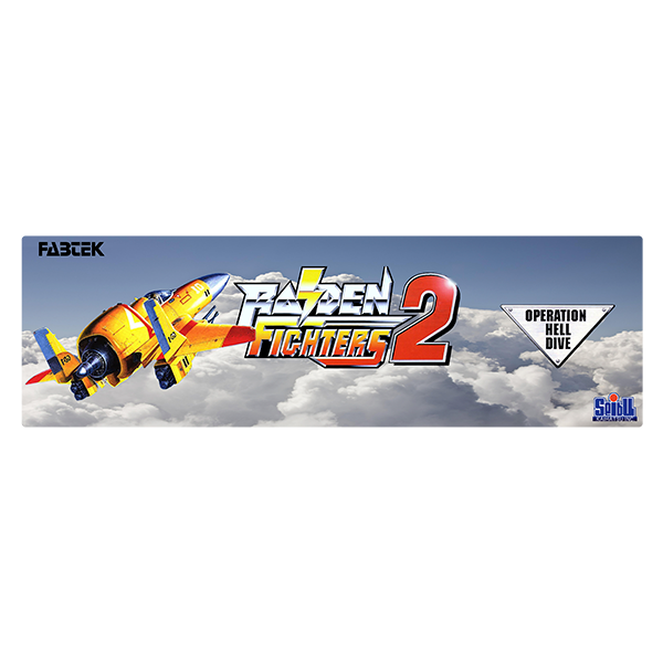 Pegatinas: Raiden Fighters 2