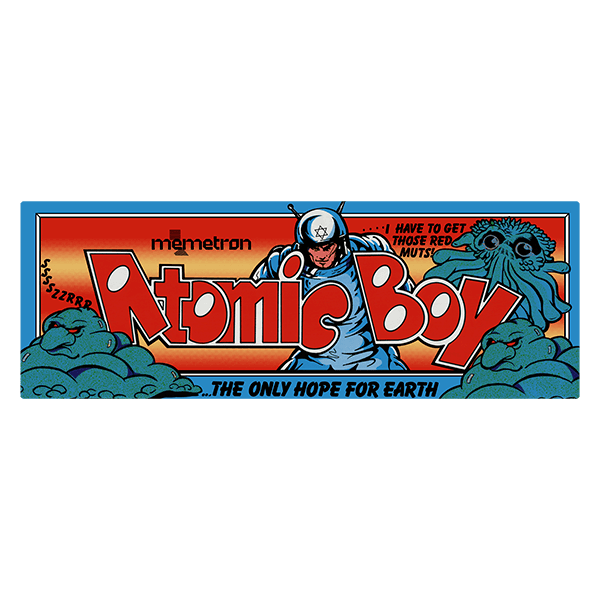 Pegatinas: Atomic Boy