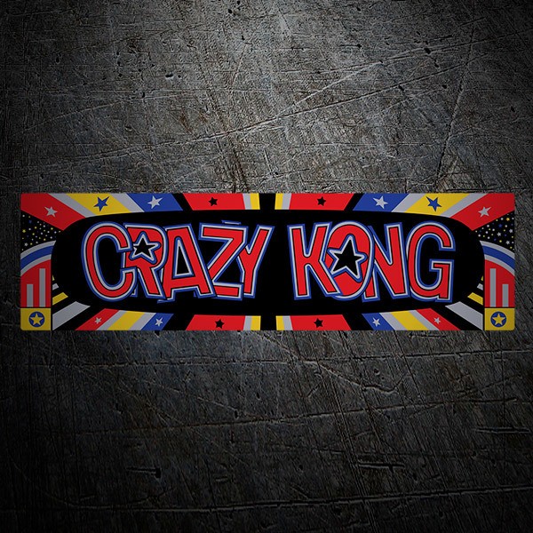 Pegatinas: Crazy Kong