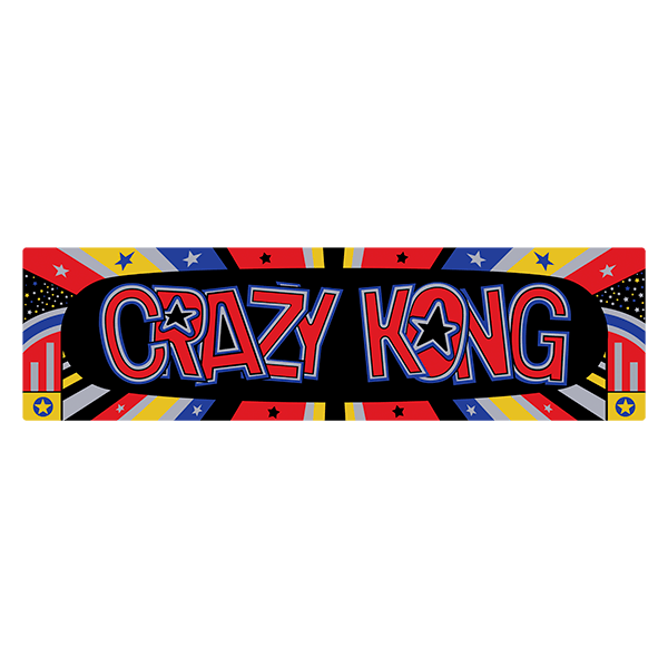 Pegatinas: Crazy Kong