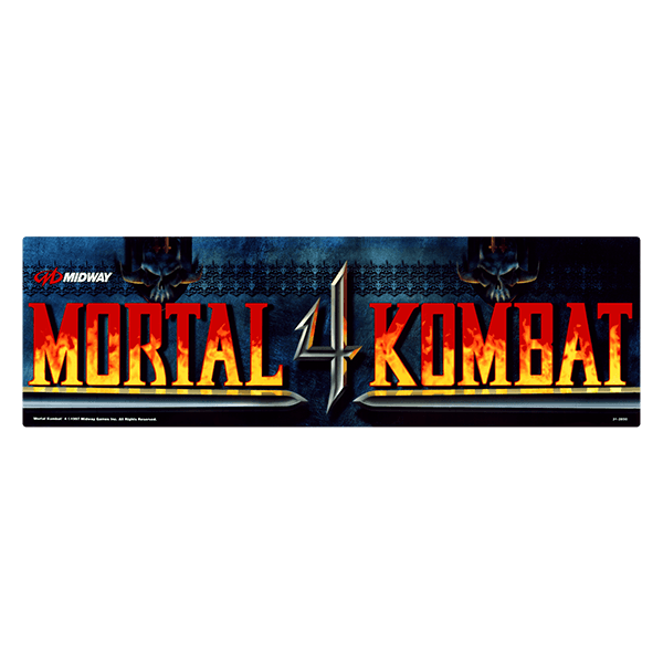 Pegatinas: Mortal Kombat 4