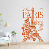 Vinilos Decorativos: I Love Paris 2