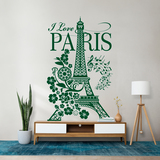 Vinilos Decorativos: I Love Paris 4