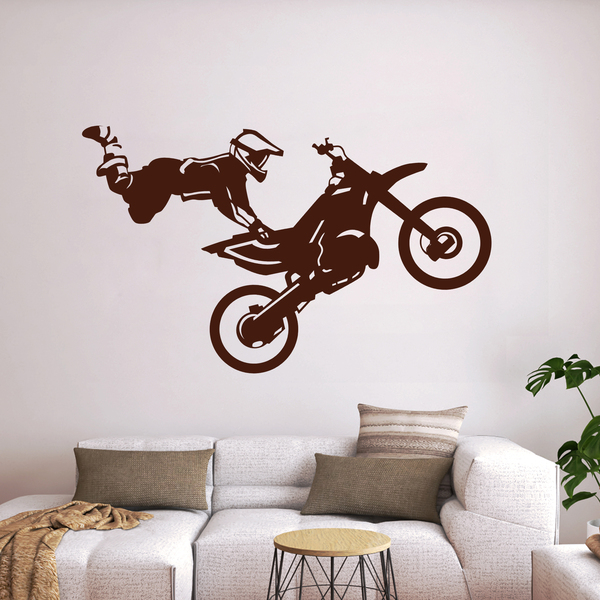 Vinilos Decorativos: Motocross Freestyle