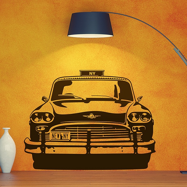 Vinilos Decorativos: Checker Taxi