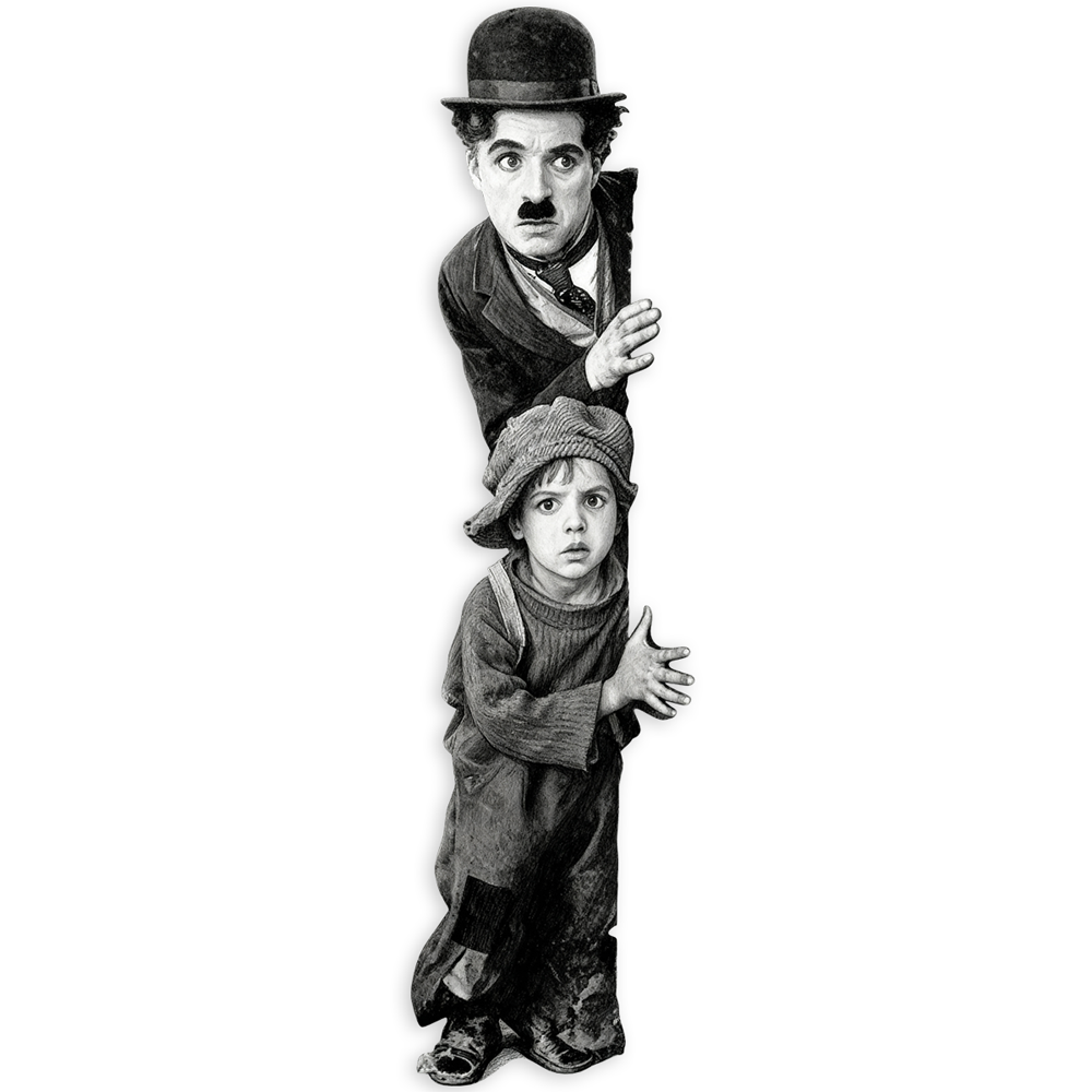 Vinilos Decorativos: Charlot, The Kid