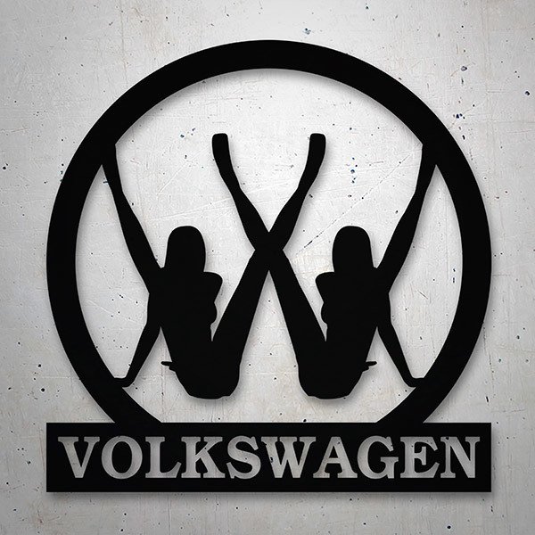 Pegatinas: Volkswagen sexy