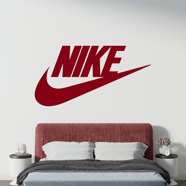 Atar Difuminar Escabullirse Vinilo decorativo Logo Nike | TeleAdhesivo.com